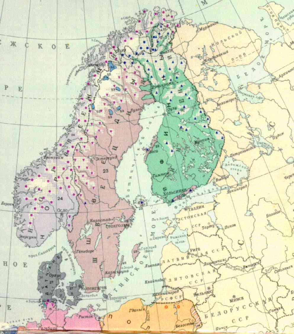 karta skandinavije  karta skandinavije